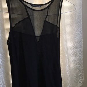 ZARA mesh tank top